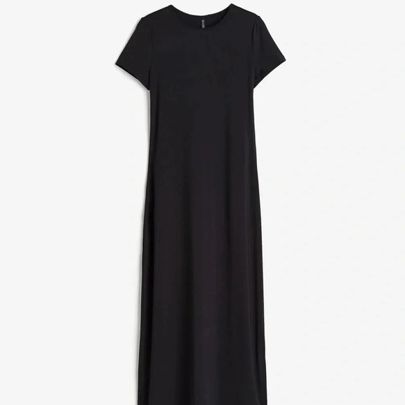 NWT H&M, JERSEY BODYCON DRESS, SIZE  LARGE - Picture 2 of 5